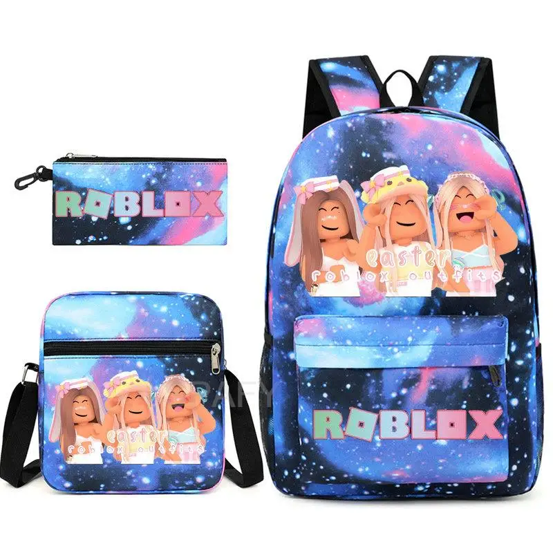 Lunch Bag Roblox Book Bags Roblox Student Digital Printed Backpack