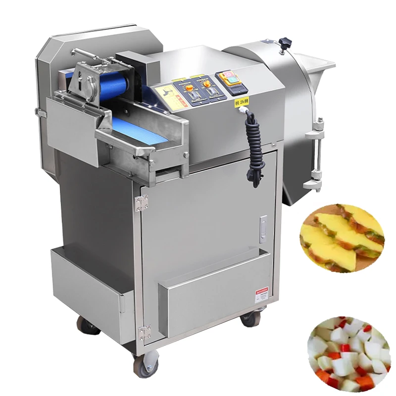 

Commercial Onion Cutter Machine Electric Vegetable Slicer Shredder Dicing Machine Stainless Steel Vegetables Cutting Machine