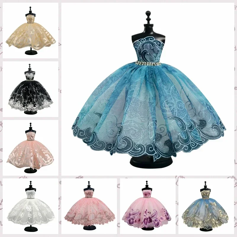 Fashion Ballet Tutu Dress For 11.5" Doll Outfits Clothes 1/6 Doll Accessories Rhinestone 3-layer Skirt Ball Party Gown Girl Toy doll accessories,doll clothes,doll clothes accessories,barbie doll clothes