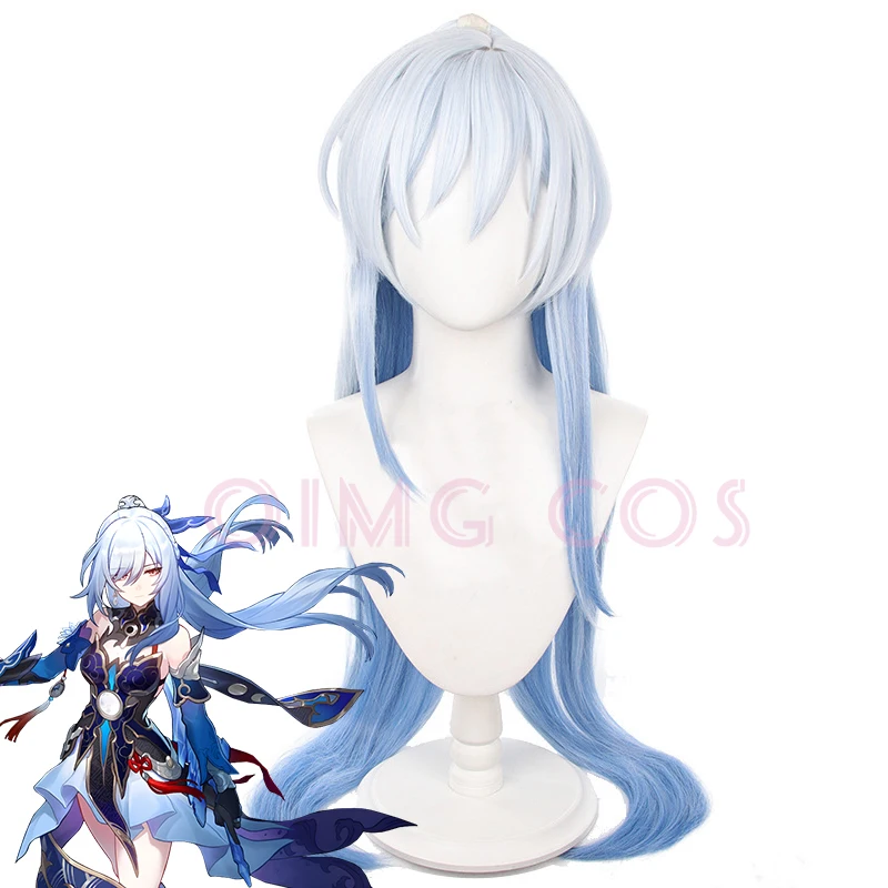 Honkai 스타 레일 징리우 코스프레 가발, 애니메이션 할로윈 의상, 여성 게임..