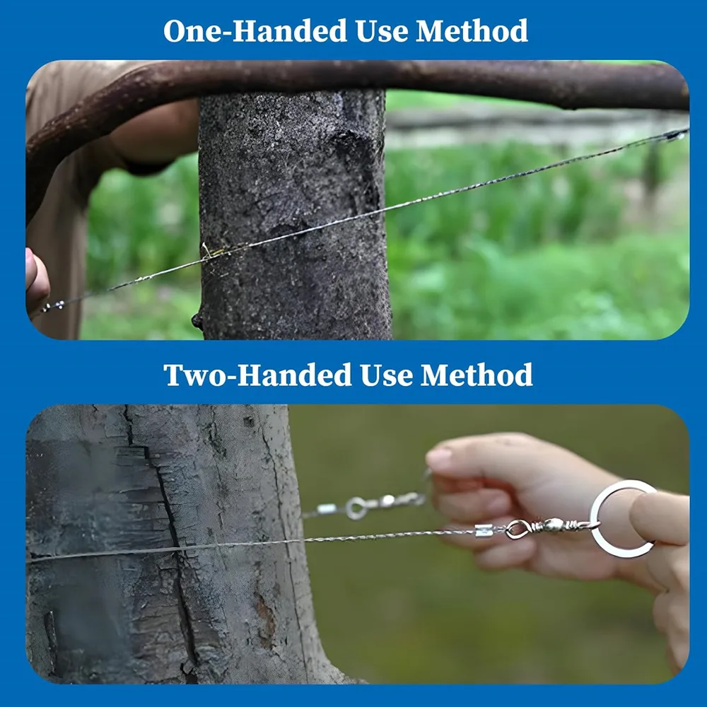 Hand Saw Manual Wire Saw Outdoor Emergency Survival Chain Saw Hand Tools Practical Portable Camping Hiking Cutting Wood Wire Saws Tools