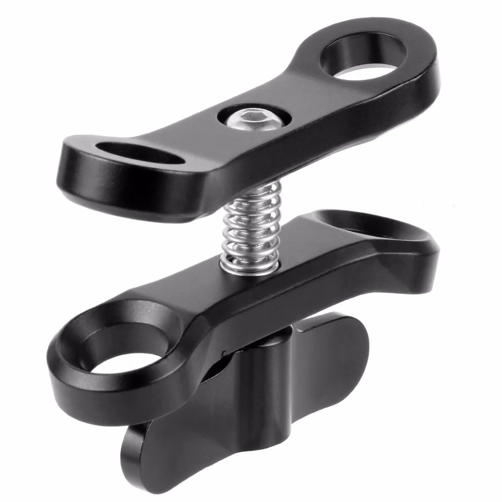 CNC Schmetterling Clip Arm Tauchen Licht Tablett Halterung Klemme Kugelkopf Clip für GoPro 13 für Insa360 X4 Dual Handheld Grip Verlängerung – Detail 31