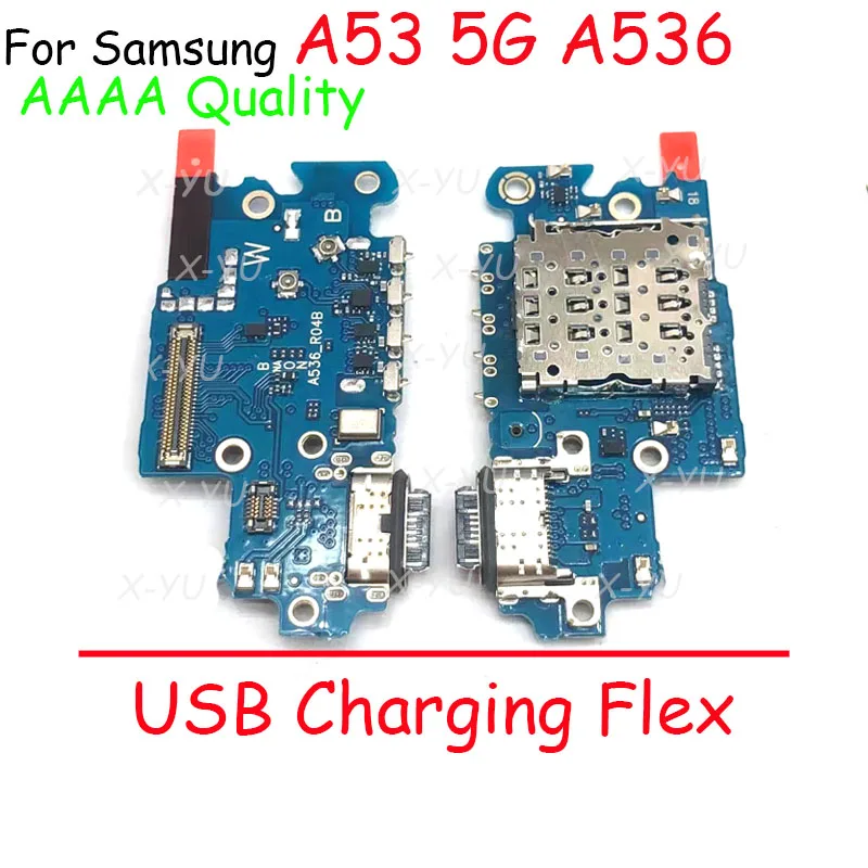 

Оригинал для Samsung Galaxy A53 5G A536B A536 USB зарядный порт док-станция Соединительный гибкий кабель запасные части