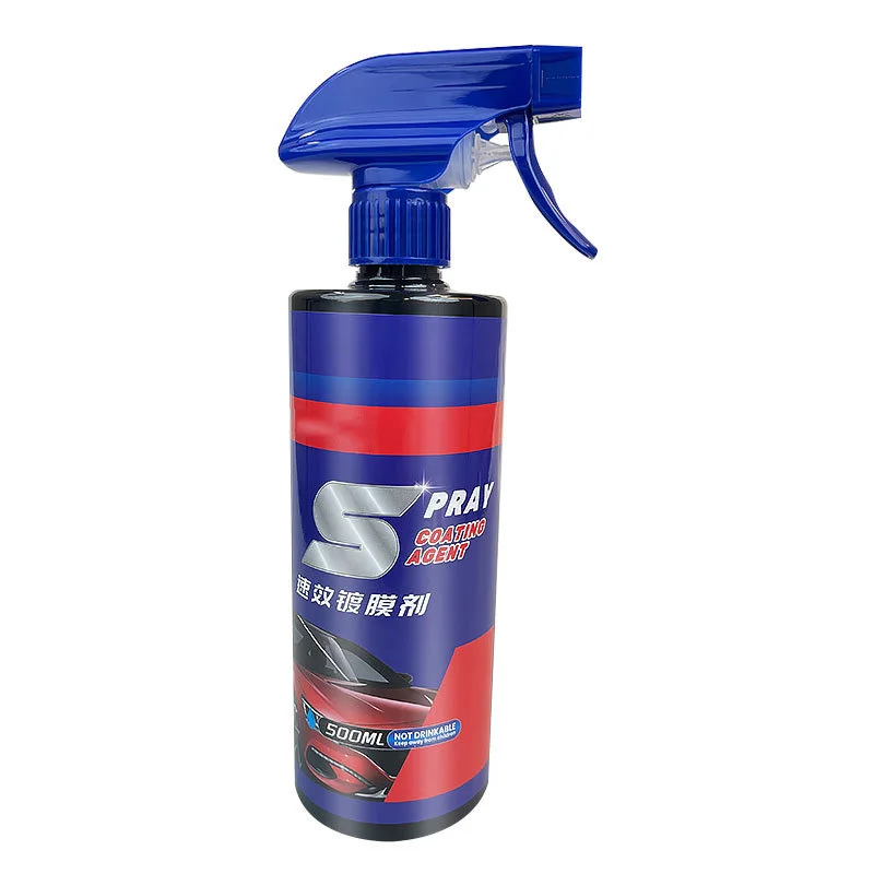 500ml 3 In 1 Car Ceramic Coating Spray Quick Nano-coating Paint Repair Spray  Wax Automotive Hydrophobic Polish Paint Cleaner