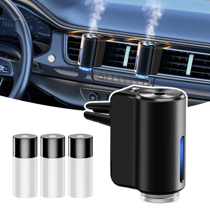 Car Air Fresheners Clip Air Outlet Aroma Diffuser Car Vent Perfume Conditioner Humidifier Essential Oil Diffuser Humidifier
