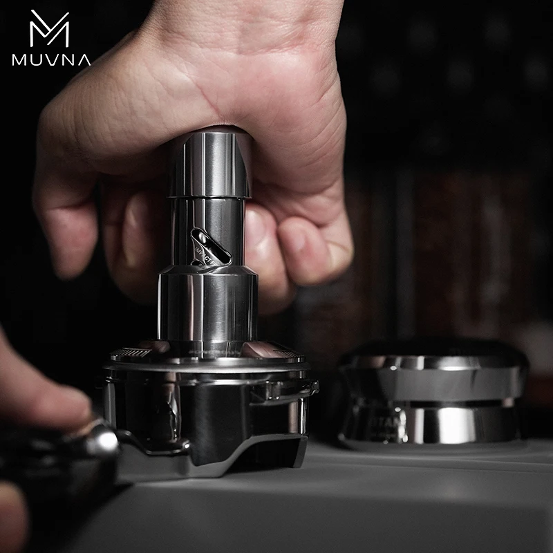 Espresso Tamper MUVNA V2 30lbs Spring-loaded New Set
