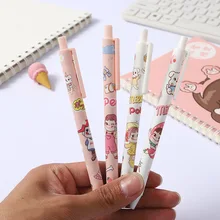 

1PC Cartoon Ballpoint Pen 0.5mm Refill Cute Pens Kawaii Ballpoint Pen For School Writing