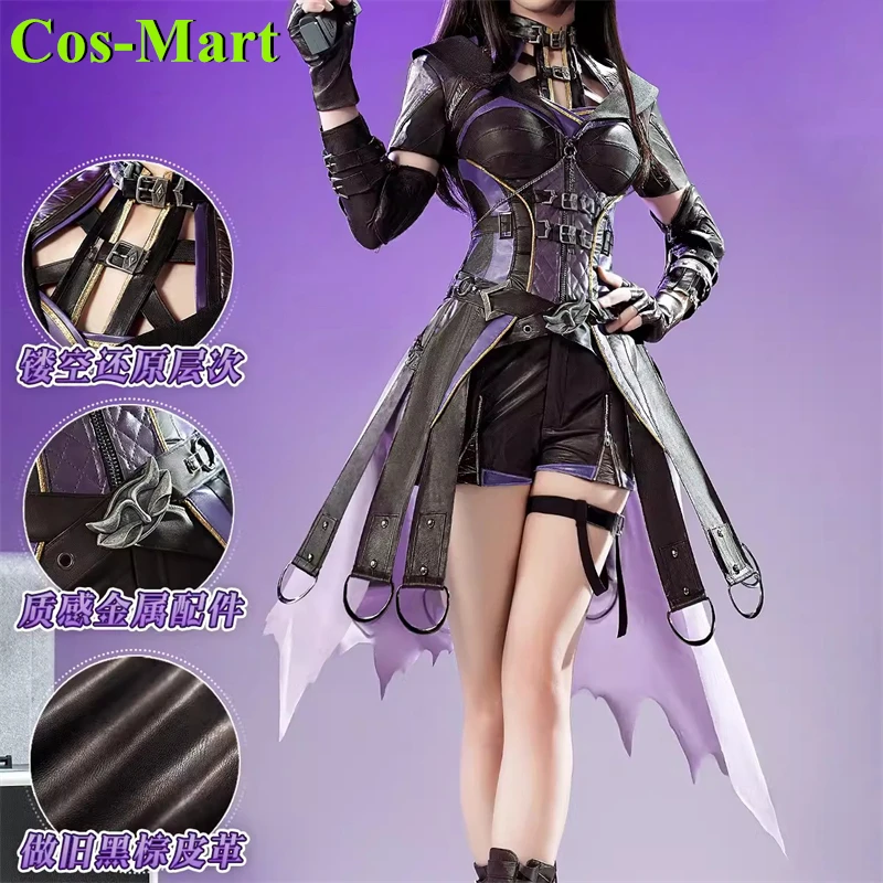 

Cos-Mart Hot Game Love And Deepspace Leading Lady Cosplay Costume Battle Dress School Halloween Dance Role Play Clothes