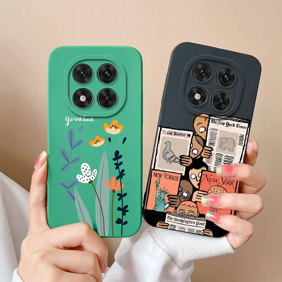 Floral Liquid Silicone Full Protection Phone Case - Elegant and Durable Cover