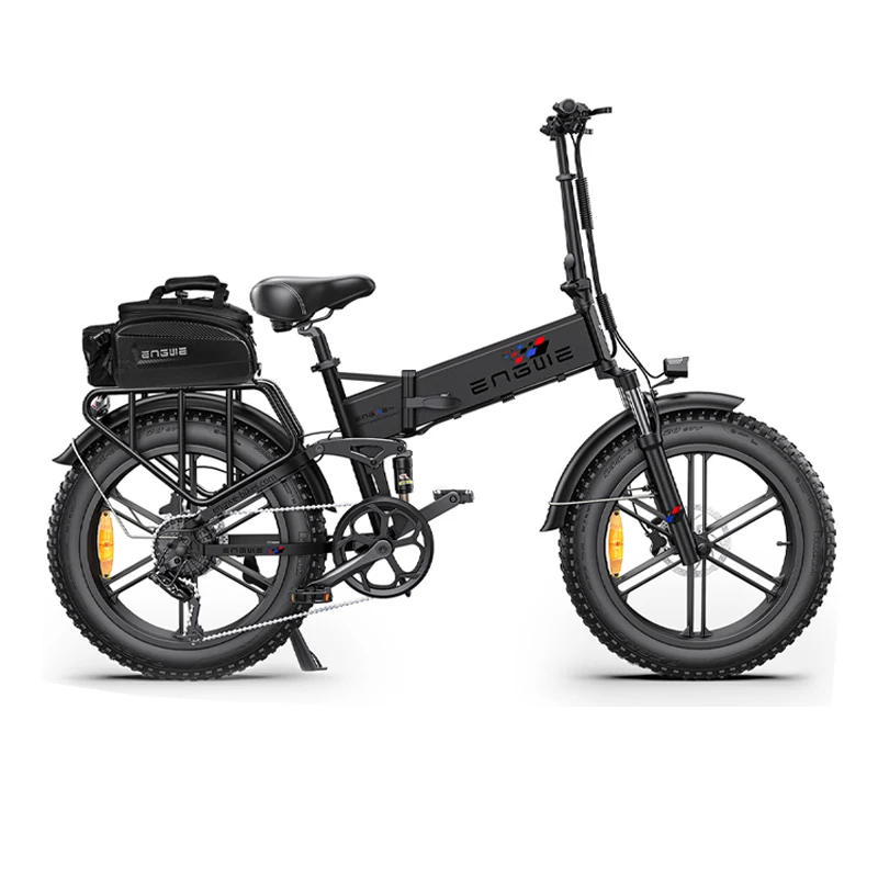 

Folding Electric Bicycle 48V16AH Lithium Battery 20*4.0 Fat Tire Bicycle 1000W Powerful Motor E Bike Mountain Snow Electric Bike