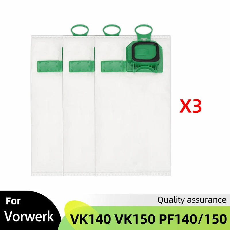  Odashen Bolsa de polvo de repuesto para aspiradora vertical  Vorwerk VK140 VK150, bolsa de polvo para piezas de repuesto VK140 VK150. :  Hogar y Cocina