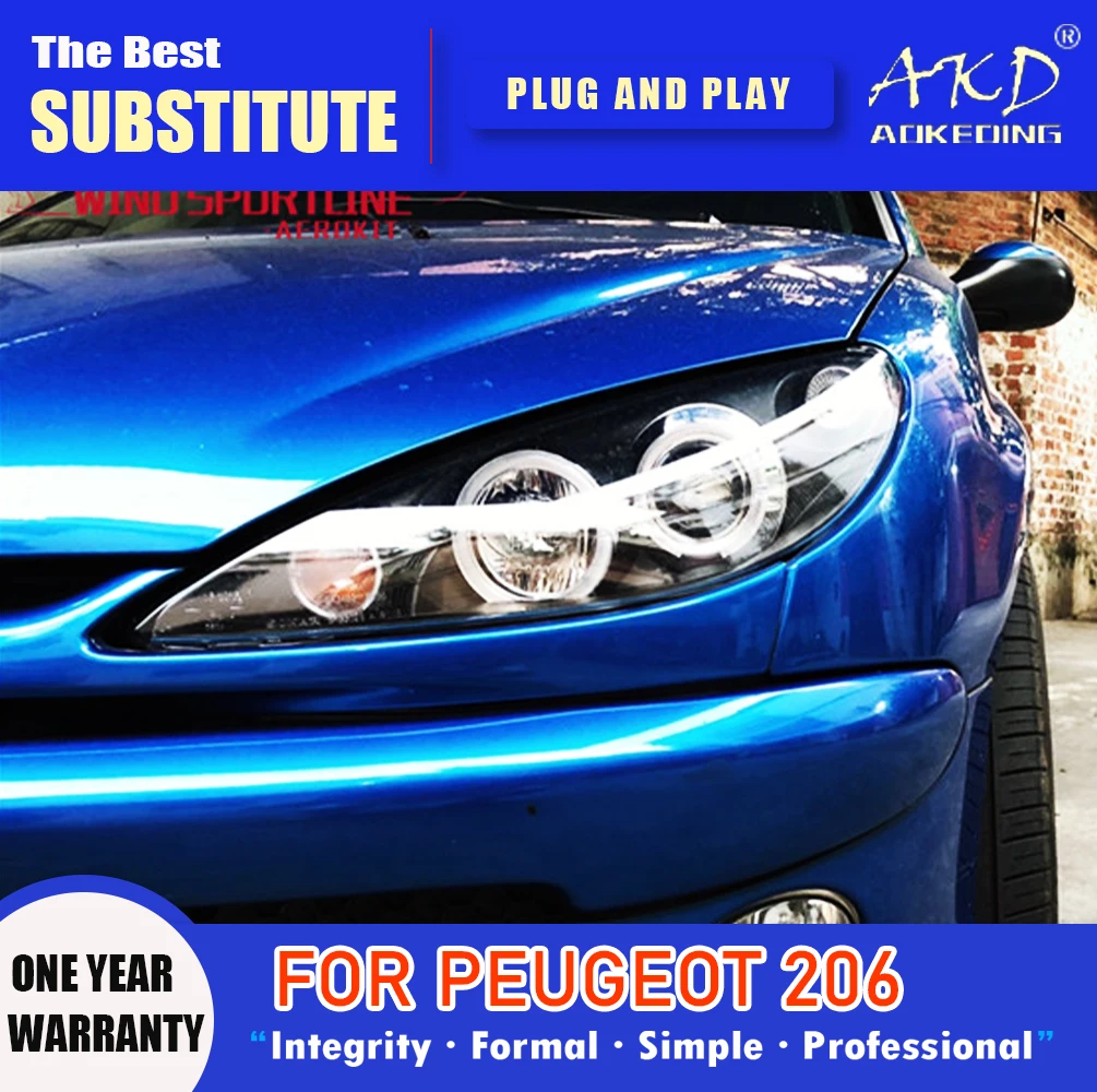 PEUGEOT 206 フロントヘッドライト（値下げ）