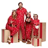 2025 Christmas Family Matching Rompers Adult Kid Baby Family Matching Outfits Pajamas Xmas Deer Family Look Matching Jumpsuits 1