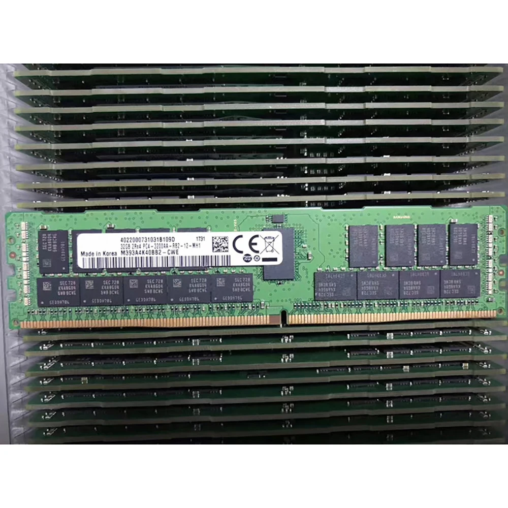 1Pcs Server Memory For DELL R7525 R6515 R7515 T640 RAM 32GB 32G DDR4 3200MHz ECC REG 2RX4 6 1Pcs Server Memory For DELL R7525 R6515 R7515 T640 RAM 32GB 32G DDR4 3200MHz ECC REG 2RX4 - Image 4