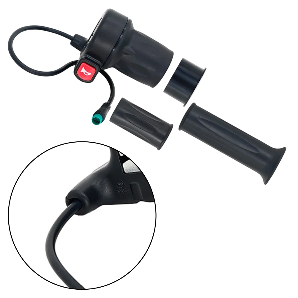 Der verstellbare 23-fache Gasgriff für Elektrofahrräder E-Bikes bietet eine reibungslose Geschwindigkeitsregelung für verbesserte Fahrleistung – Detail 4