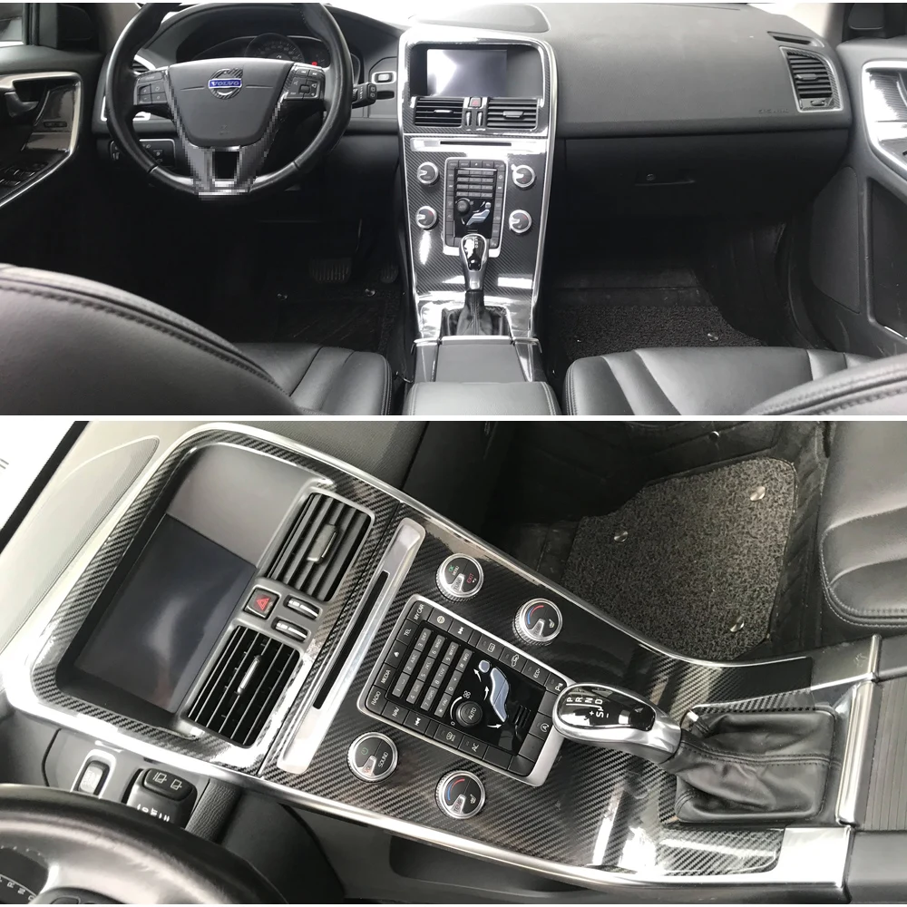 Protezione Paraurti Posteriore In Fibra Di Carbonio Per Volvo (S60, V60, XC60, XC90, XC70, S80) – Antigraffio Per Bagagliaio