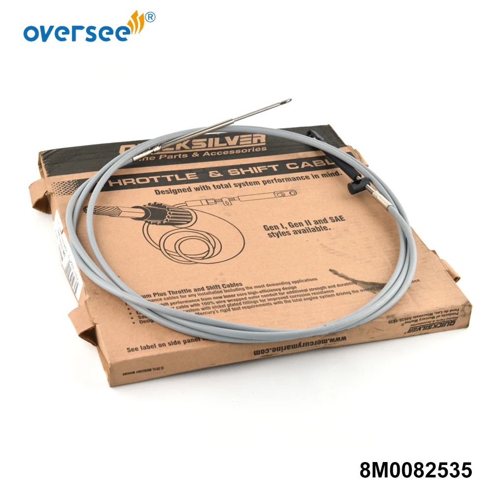 

Кабель управления 8M0082535 GEN. 2 12 футов для Mercury Mercruiser, подвесной двигатель