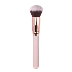 Professional Cosmetic Beauty Makeup Brush for Foundation, Powder, Concealer, and Blush Blending (Pink - A)