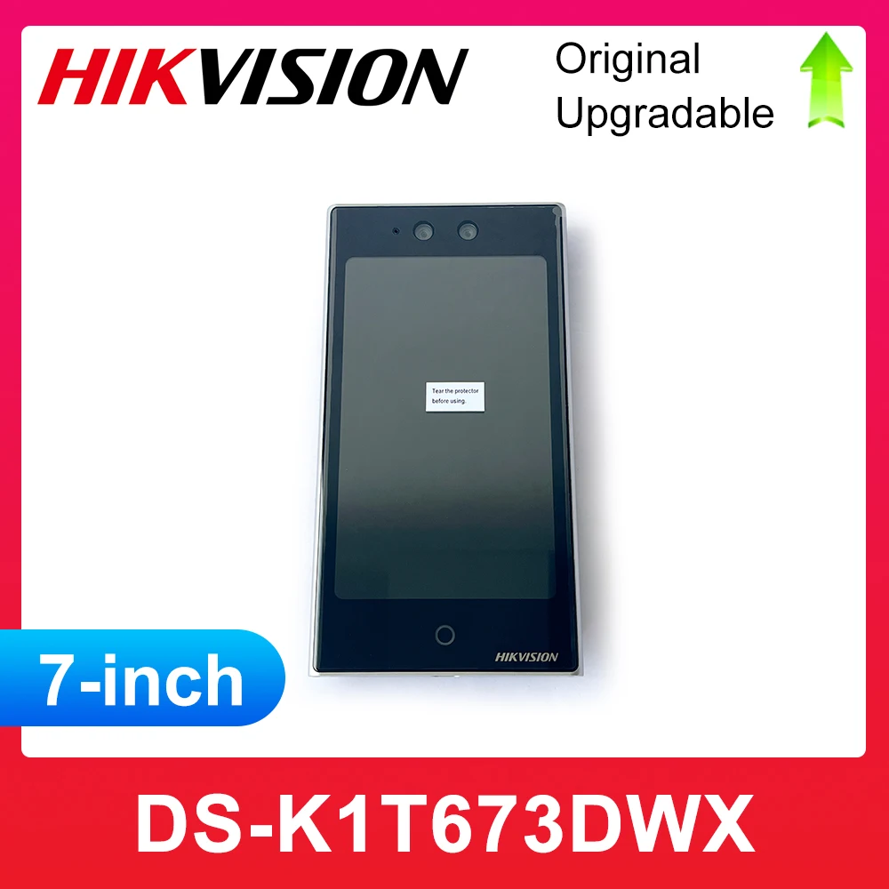 

Hikvision DS-K1T673DWX Pro Face Access Terminal 7-inch LCD touch screen,2 Mega pixel wide-angle lens