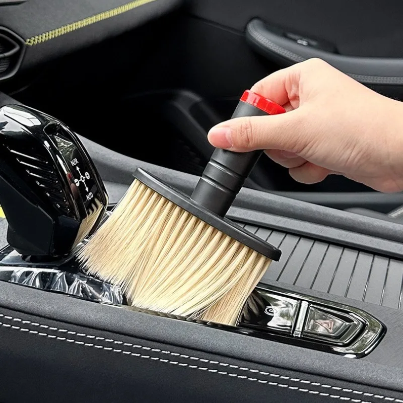 Premium Car Interior Dust Removal Brush with Soft Bristles