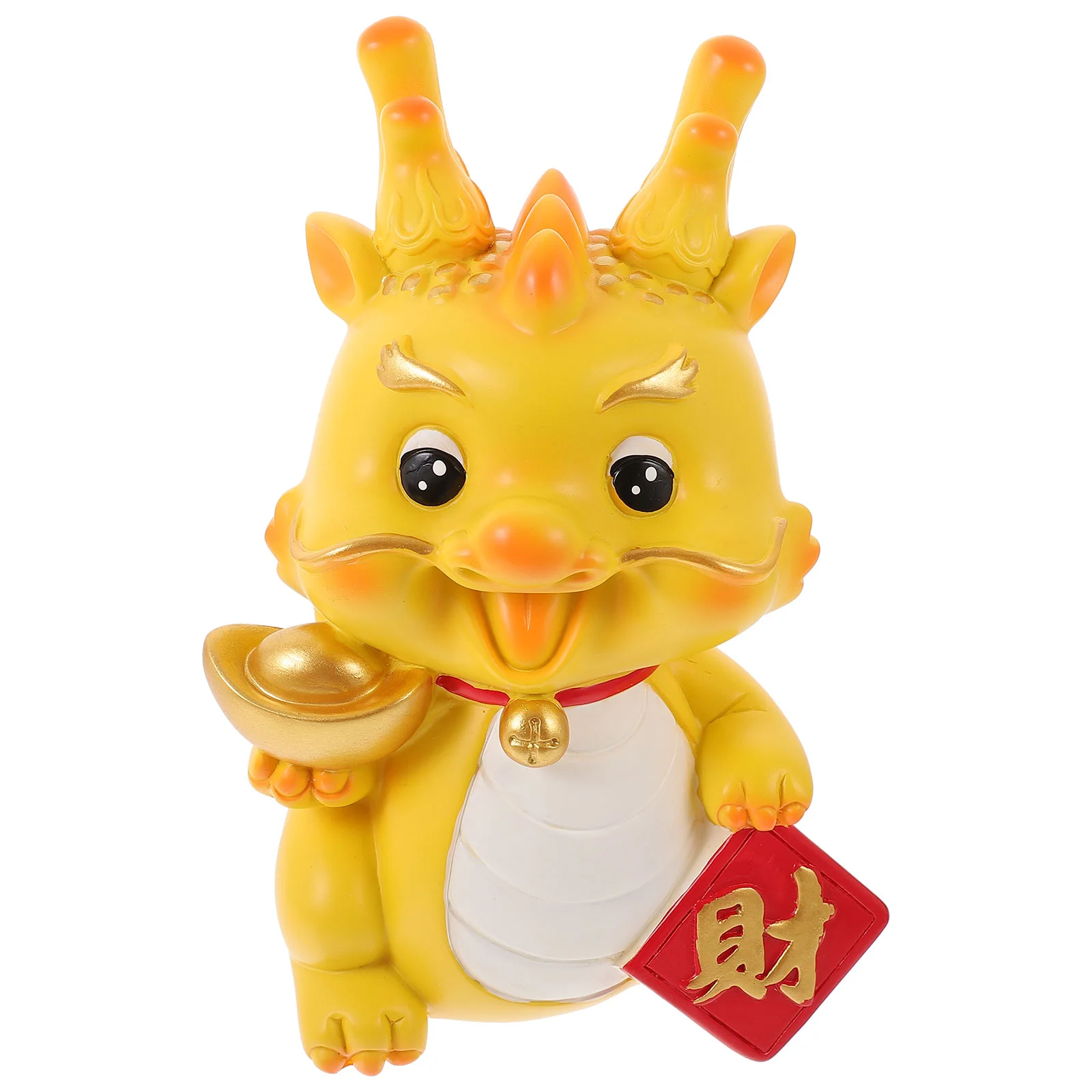 

Zodiac Dragon Piggy Bank 2024 Year The Dragon Mascot Monkey Saving Bank Fengshui Dragon Statue 2024 Chinese New Year Favors