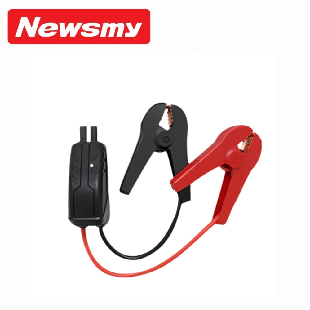 NEWSMY Jump Starter Smart Cable with Clamps Auto Emergency Car Battery
