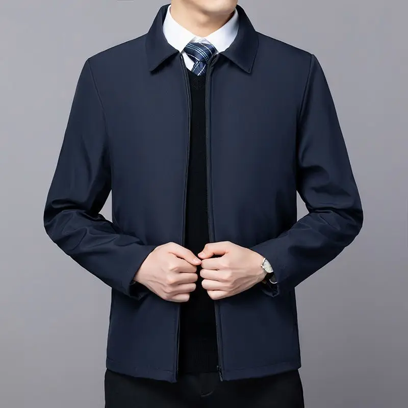 Las más nuevas chaquetas de primavera para hombres, Blazers sueltos informales, chaqueta fina de negocios para hombres, prendas de vestir exteriores para hombres, ropa Formal de otoño para hombres de lujo