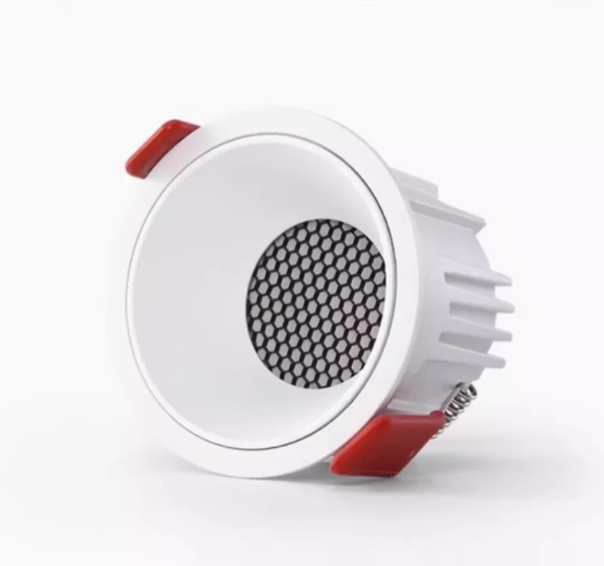 Recessed Led Downlight 7W 9W 12W 15W 20W 24W 110V 220V Bulb Ceiling Deep Anti-glare Indoor Spot Lighting