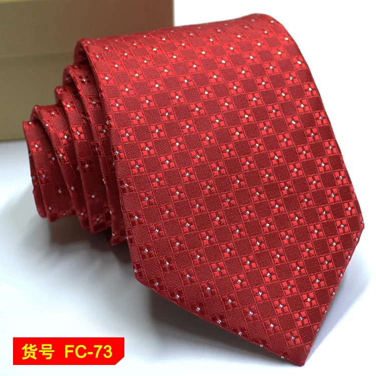 Herren-Krawatten, gestreift, Blumenmuster, 8 cm, Jacquard-Krawatte, Accessoires, Alltagskleidung, Krawatte, Hochzeit, Party, Geschenk für Männer – Detail 17