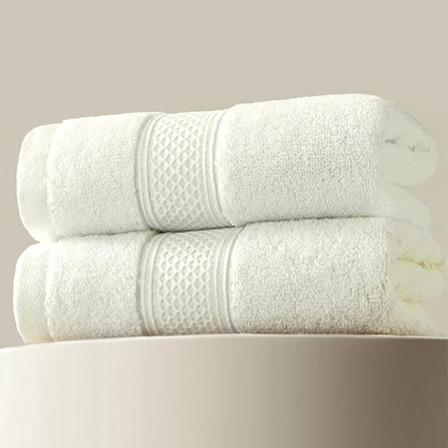 Luxury Bath Towel High Quality  White Cotton Bath Towels Set - Towel/towel  Set - Aliexpress