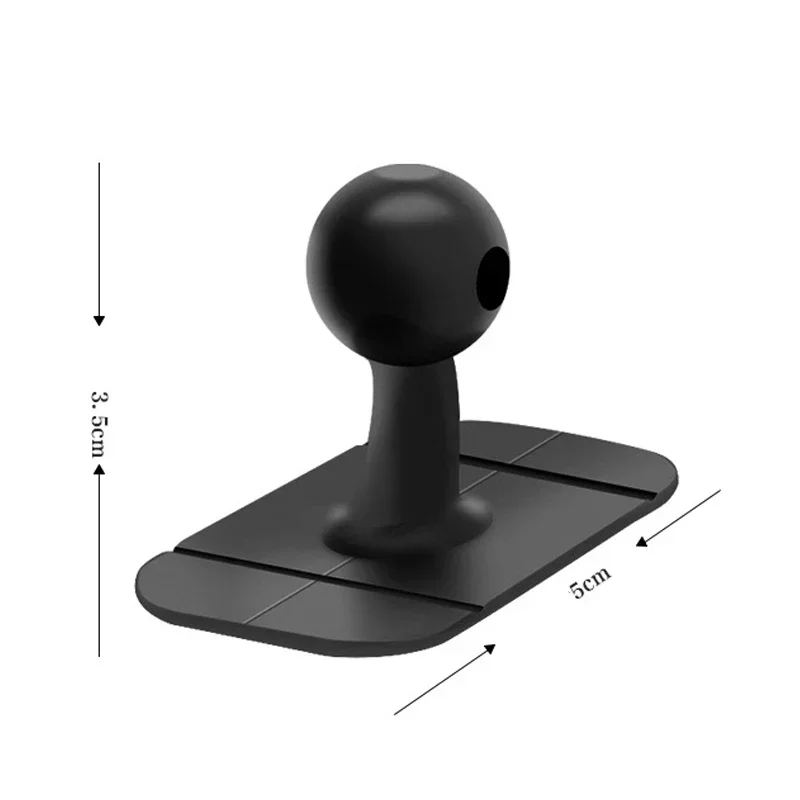 Universal Self-Adhesive Dashboard Phone Holder - Car and GPS Mounting Accessory