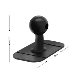 Universal Self - Adhesive Dashboard Phone Holder - Car and GPS Mounting Accessory (A)