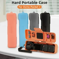 Portable Case for DJI OSMO Pocket 3 PC Hard Flipopen Shockproof Protective Case With Lanyard for Pocket3 Camera Accessories 1