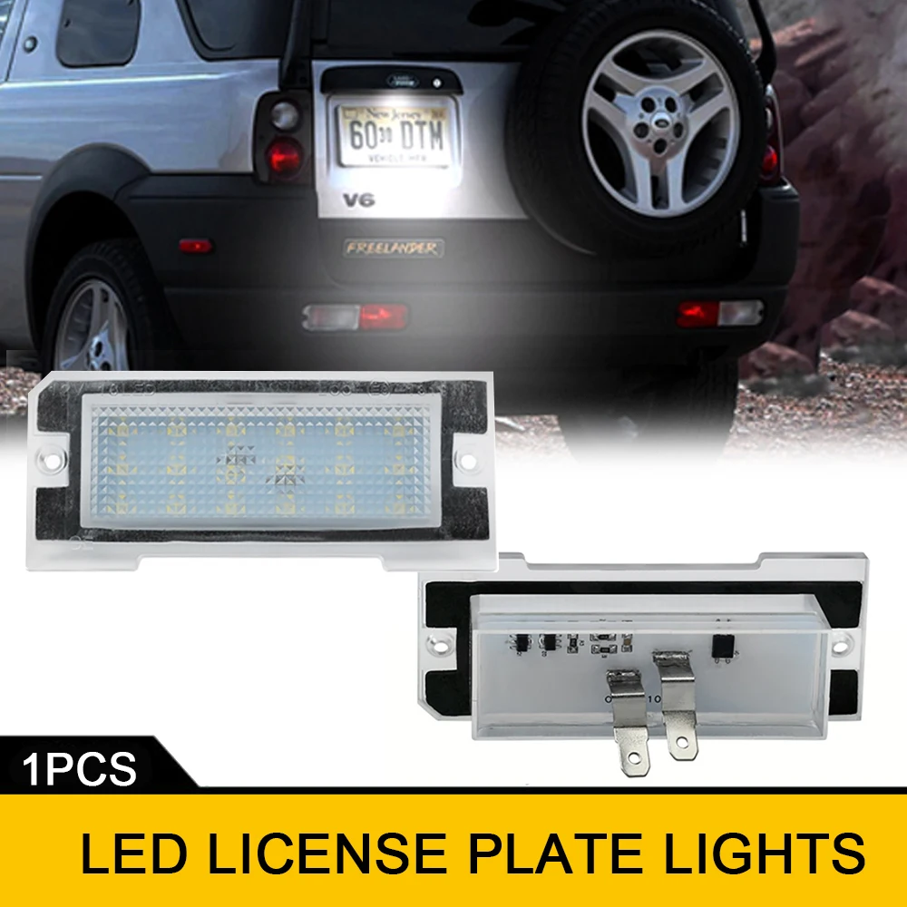 

18SMD Canbus фонари для заднего номерного знака для Land Rover Freelander L314 1997-2006 # XFC100540 6000K