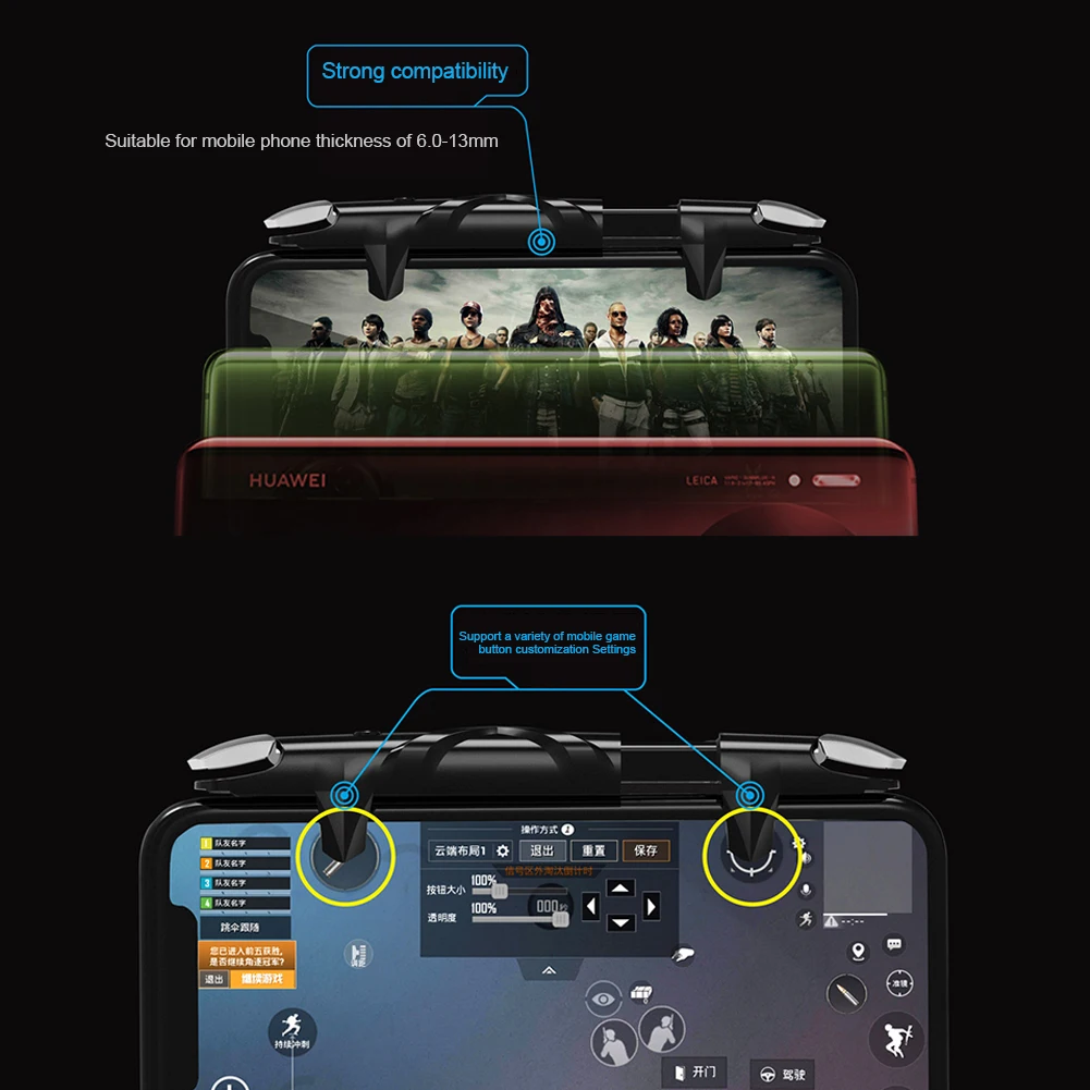 G5 Pulse Game Control for Mobile Game Button Controller Universal Gamepad For ȵ̵ Apple Phone