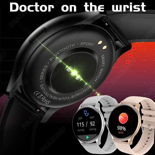 Real AMOLED Smartwatch Men 1.43"  466*466 HD Screen Always Display NFC Bluetooth Call IP68 Waterproof Sports Women Smart Watch 5