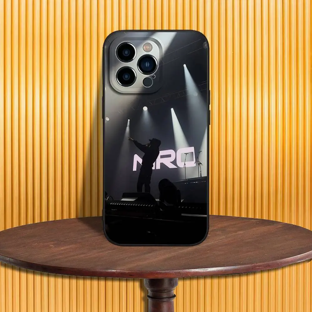 Sleek Soft Black Phone Case by N-NIRO OX7