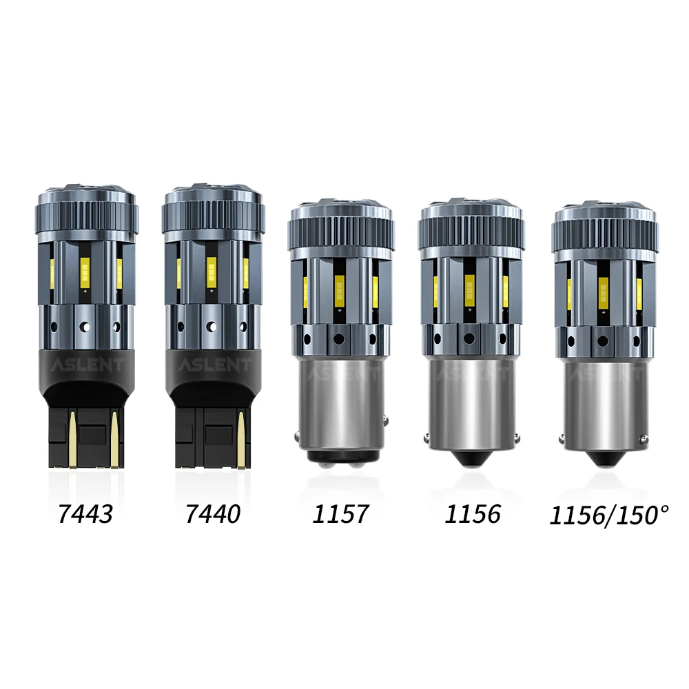 2x  LED P21W PY21W 1156 BA15S 1157 P21/5W 7440 7443 ڵ  CSP  Canbus Vechile ׼  