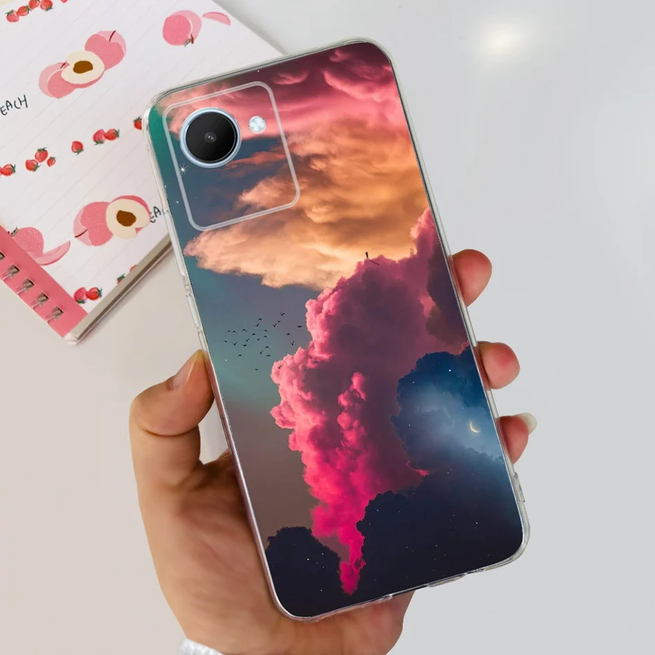 Fashionable Marble Cartoon Soft Phone Case - Bumper Cover