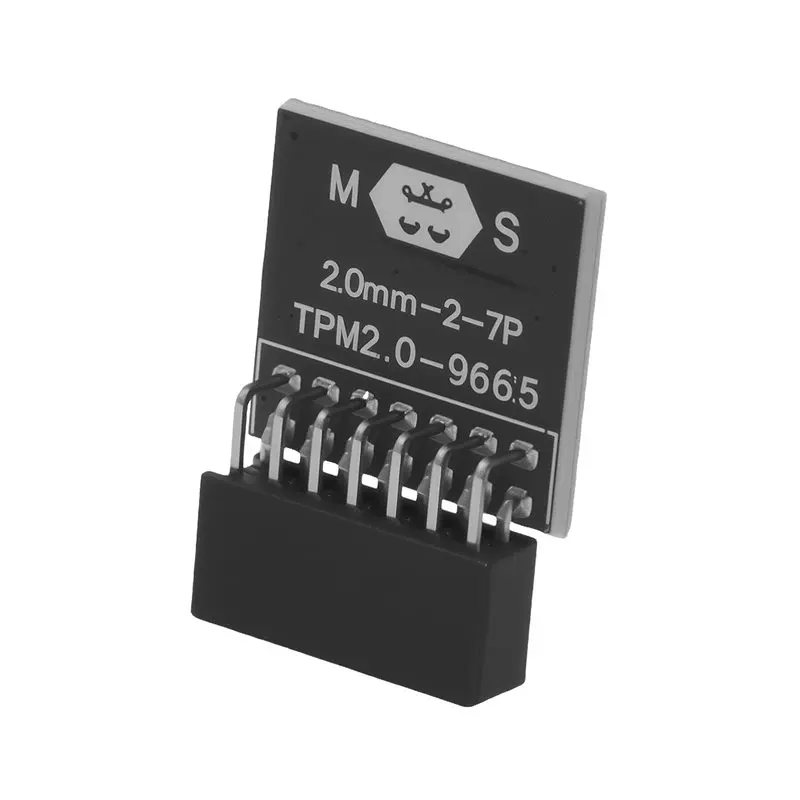 A92Z LPC TPM 2.0 암호화 보안 모듈 원격 카드 TPM2.0 모듈 보드 (윈도우 11용)