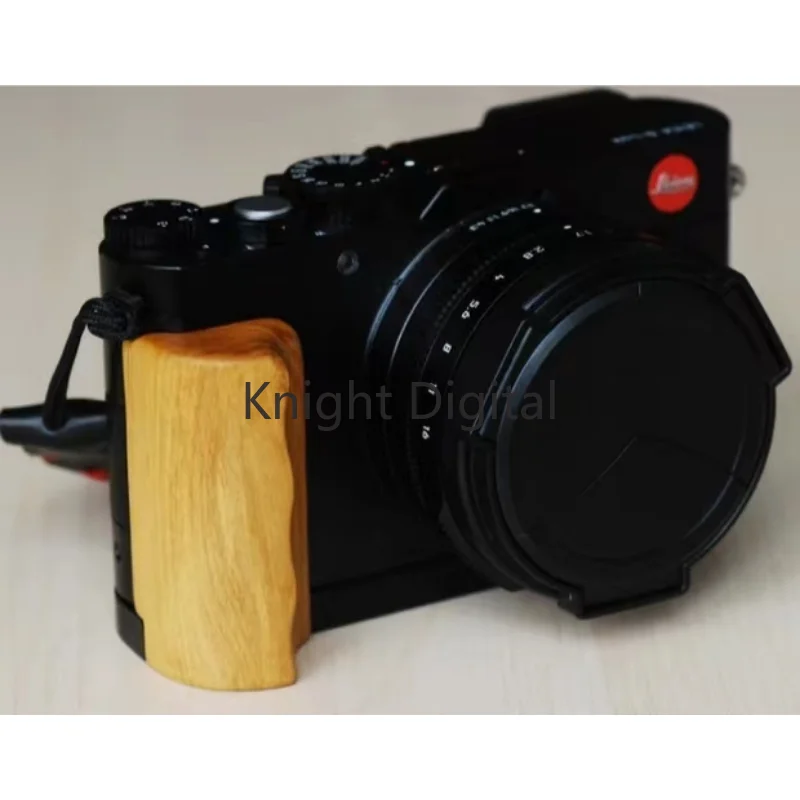 Handmade Black Wood Hand Grip L Plate for Leica D-LUX typ109 typ 109 dlux  Camera