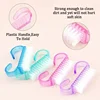 50/5Pcs Plastic Nail Brushes Mix Color Nail Hand Scrubbing Cleaning Brush Dust Cleaner Nail Art Manicure Soft Remover Tools 5