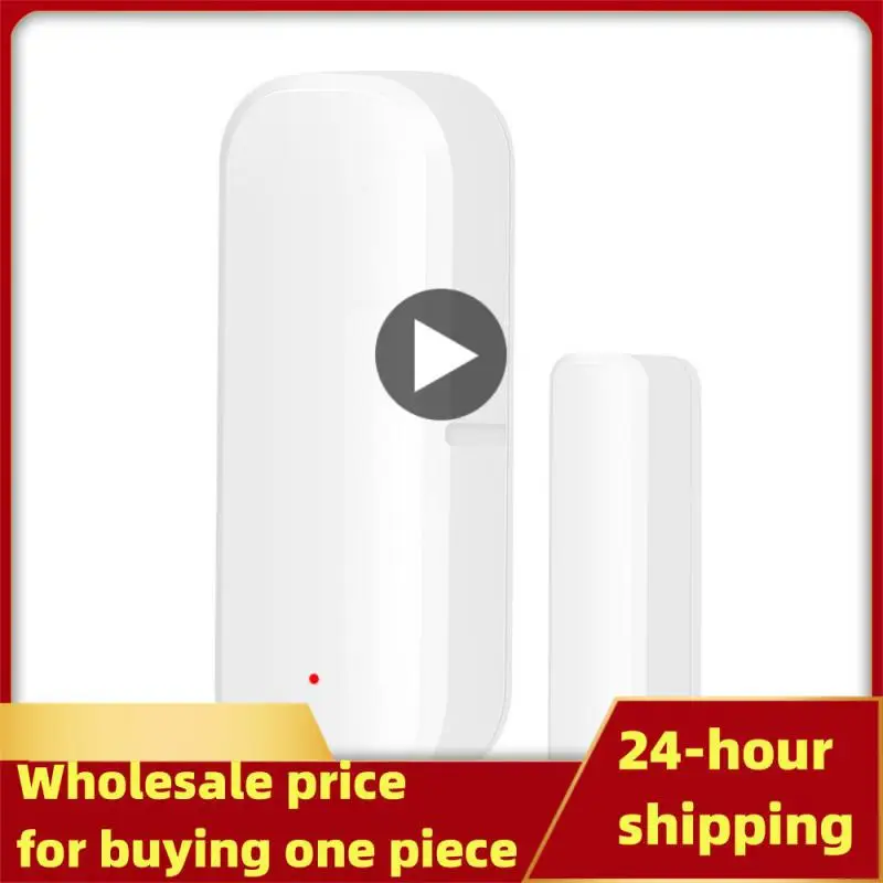 

Датчик окон и дверей Tuya, беспроводной детектор открывания и закрытия дверей, с Wi-Fi