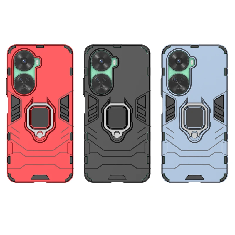 For Huawei Nova 12 SE Case Cover Huawei Nova 12 SE Capas Shockproof PC Back Ring Magnetic Metal Holder Fundas Huawei Nova 12 SE S47fb1480074a4e17b763e06be7fecd66v
