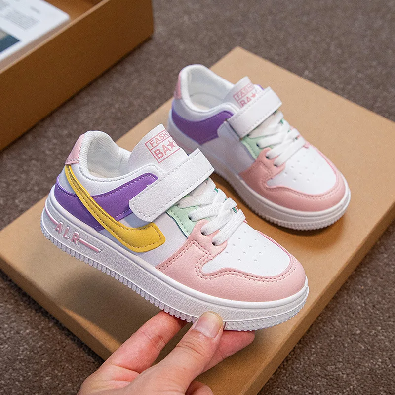 Sweet Children Soft Sports Shoes Spring Autumn New Breathable Board Shoes Boys Girls Fashion Sneakers Lovely Gifts for Kids 3