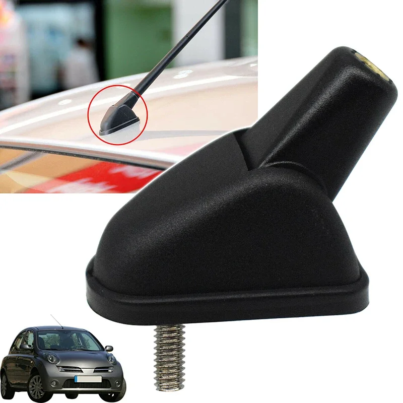 

Fits For Nissan Almera 2001-2006 Car Roof Radio Aerial Antenna Base Black Plastic Auto Exterior Aerials Holder Parts 28216BC20A