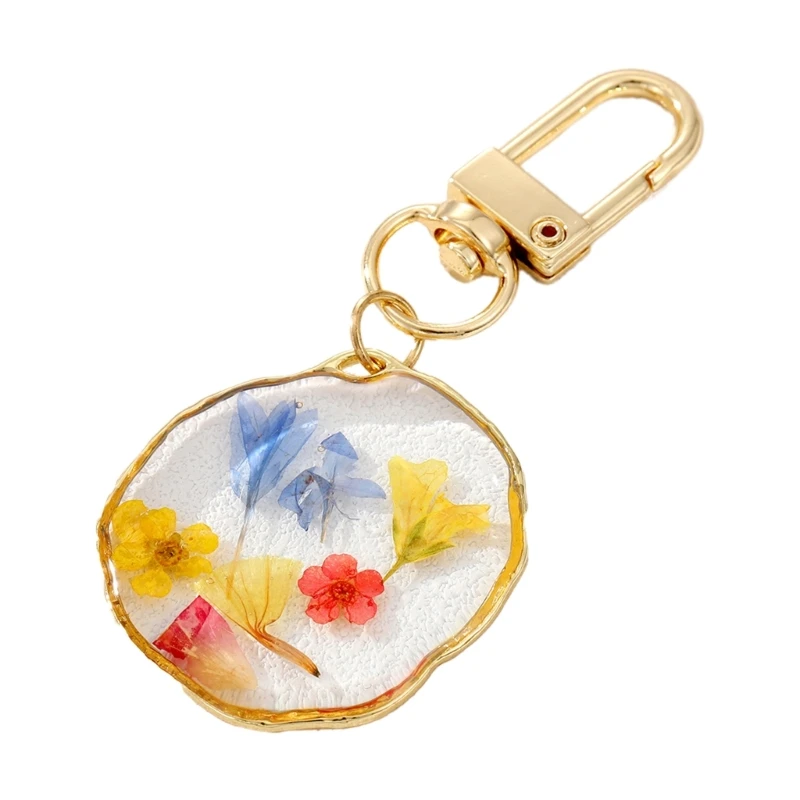 Kkjoy Porte-clés De Fleurs Jumelées En Acier Inoxydable Porte