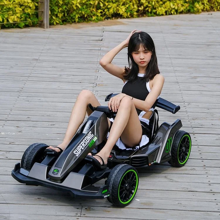 Go Kart eléctrico para niños y adultos, 8 MPH máximo, W. Capacidad de 132  libras, 24 V con licencia Mclaren de coche con 2 velocidades, Drift Racing