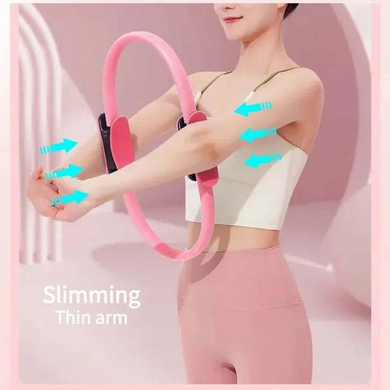 Pilates Ring Magic Fitness Circle for Toning Thighs Abs Legs