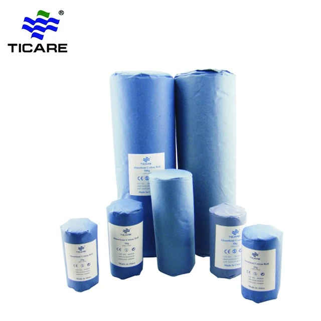 100% Raw Cotton Absorbent Cotton Gauze Roll Manufacturer - China